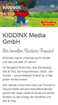 Mobile Screenshot of kiddinx.de